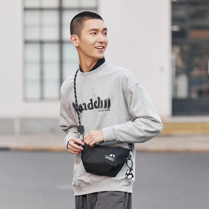 Semir Dumpling Bag Men Trendy and Cool Workwear Style Crossbody Bag 2024 New Version Outdoor Sports Couple's Backpack
