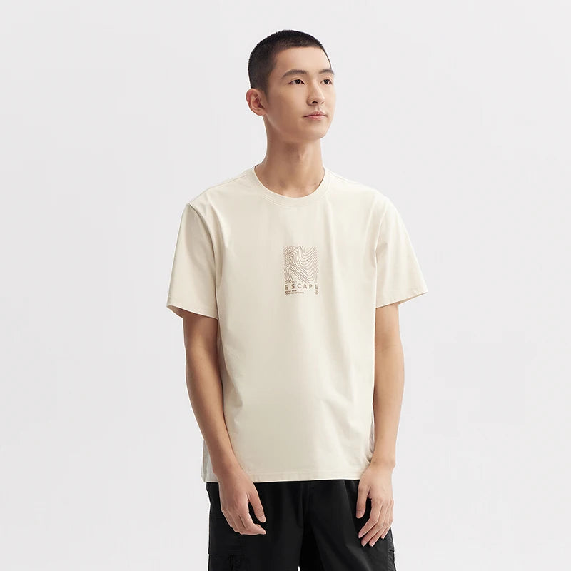 Semir Short Sleeve T-Shirt Men 2024 New Summer Version Outdoor Fashionable Printed Top Cool Feeling Antibacterial