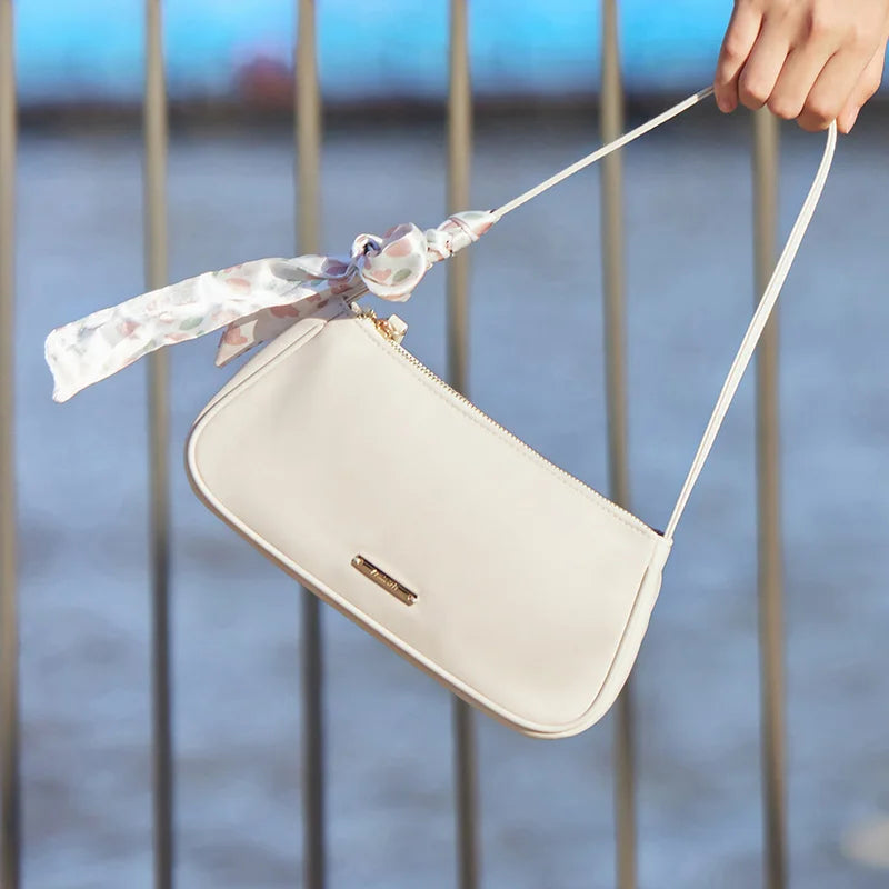 Semir Bag Underarm Bag Women 2024 New Gentle Fashion Textured Shoulder Bag Delicate Casual Commuter Crossbody Bag