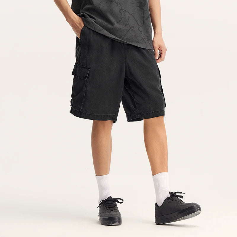 Semir Denim Jeans Men 2024 Summer New Vintage Soft Denim Shorts