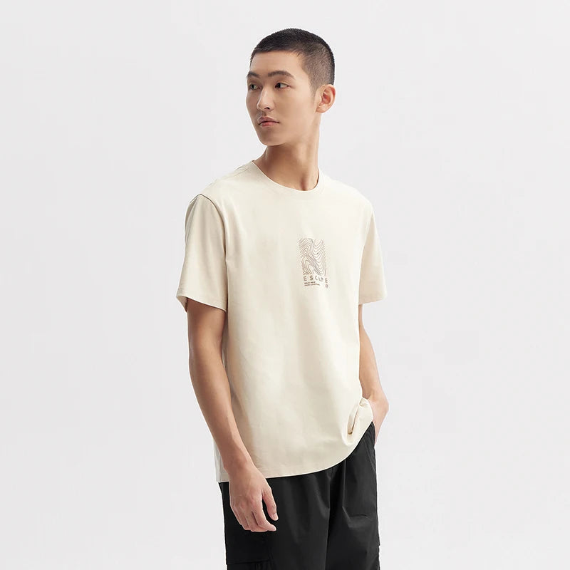 Semir Short Sleeve T-Shirt Men 2024 New Summer Version Outdoor Fashionable Printed Top Cool Feeling Antibacterial