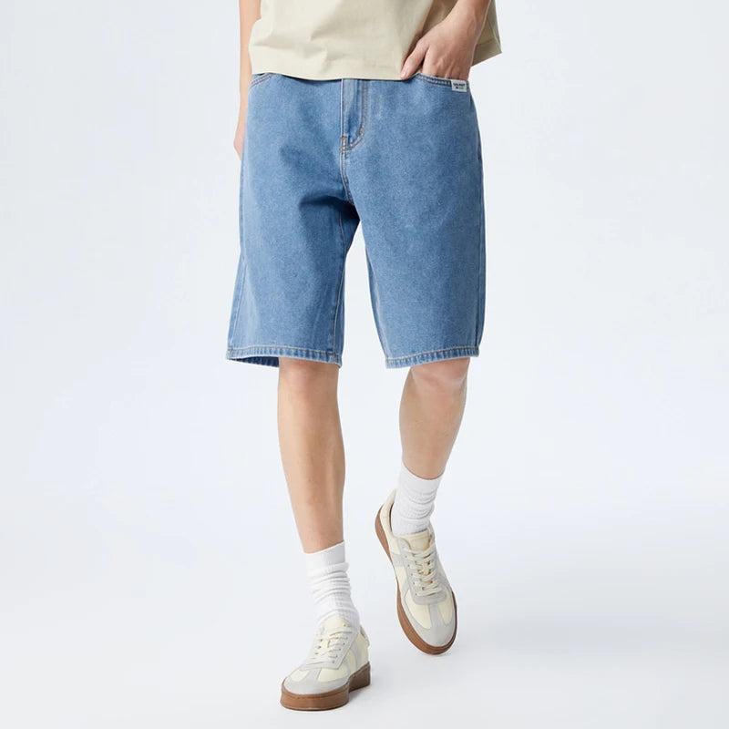 Semir Men Jeans 2024 Summer New Cool Feel Antibacterial Casual Daily Trend Casual Fashion Fifth Pants