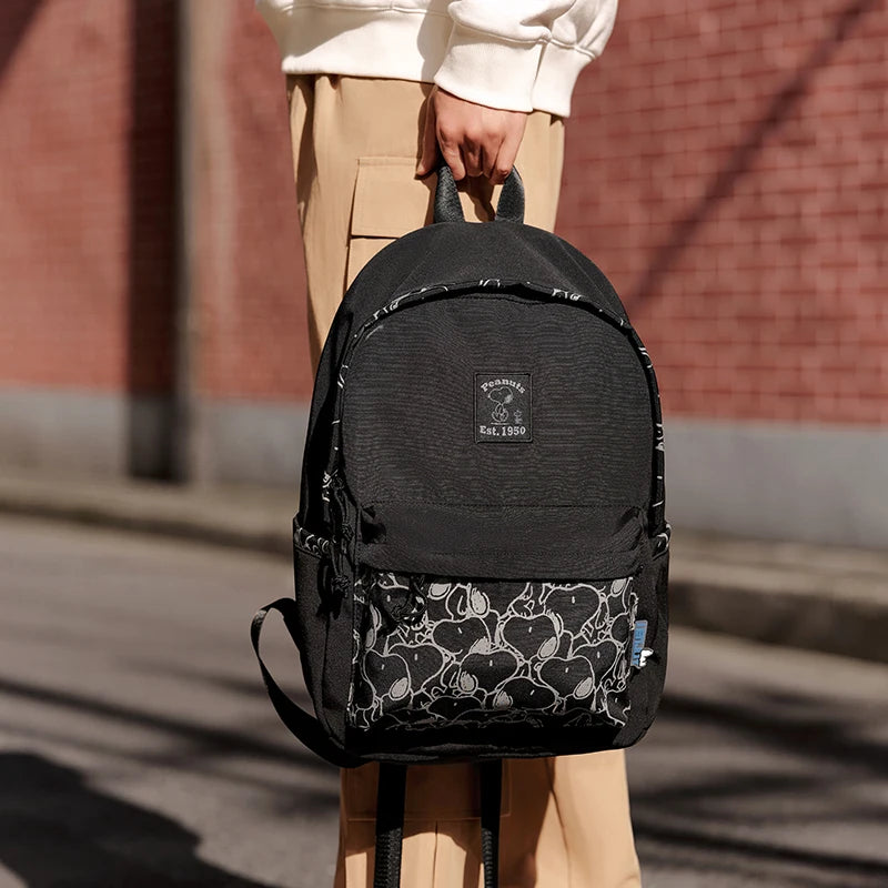 Semir Backpack Men 2024 New Version Cartoon Printed Couple's Backpack Large-capacity Laptop Bag for Women