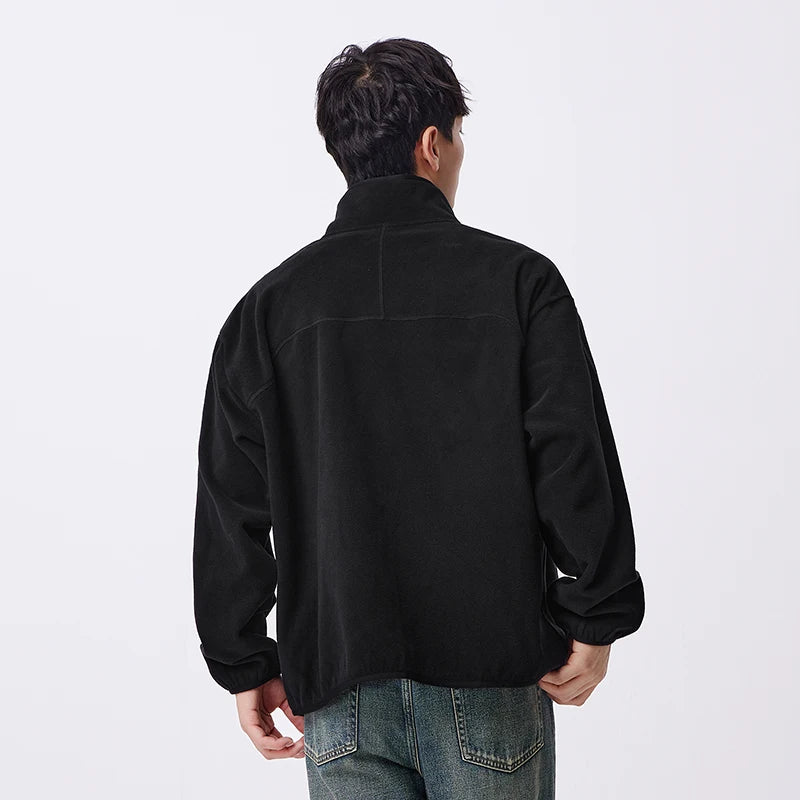 Semir Jacket Men Anti-Static Fur Coat New Autumn 2024 Warm Fleece Couple Style Collar Top