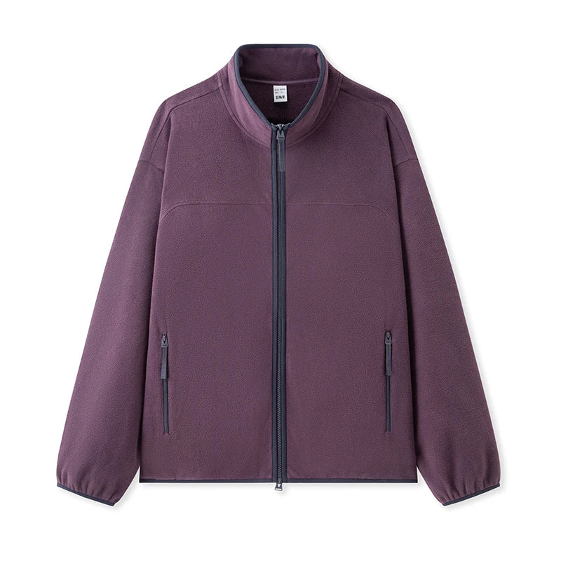 Semir Jacket Men Anti-Static Fur Coat New Autumn 2024 Warm Fleece Couple Style Collar Top