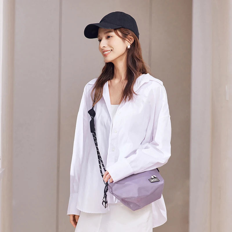 Semir Dumpling Bag Men Trendy and Cool Workwear Style Crossbody Bag 2024 New Version Outdoor Sports Couple's Backpack