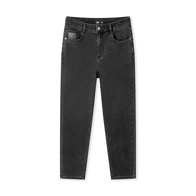 Semir Jeans Men Spring Classic Simple and Versatile Tapered Pants Daily Commuting Style Long Pants