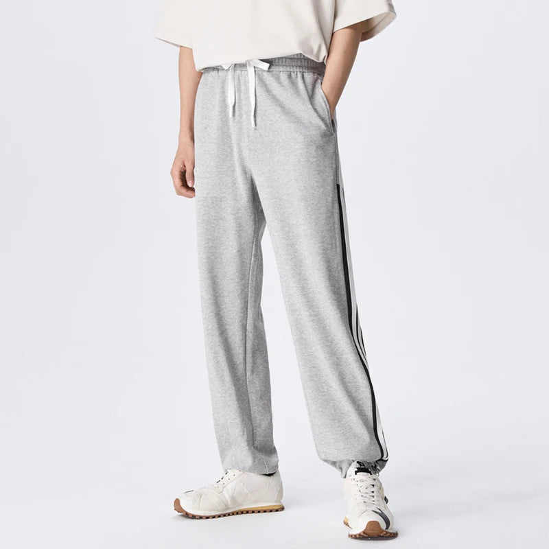 Semir Casual Pants Men 2024 Summer New Fashion Daily Simple Sports Personality Comfortable Trend Knit Sweatpants