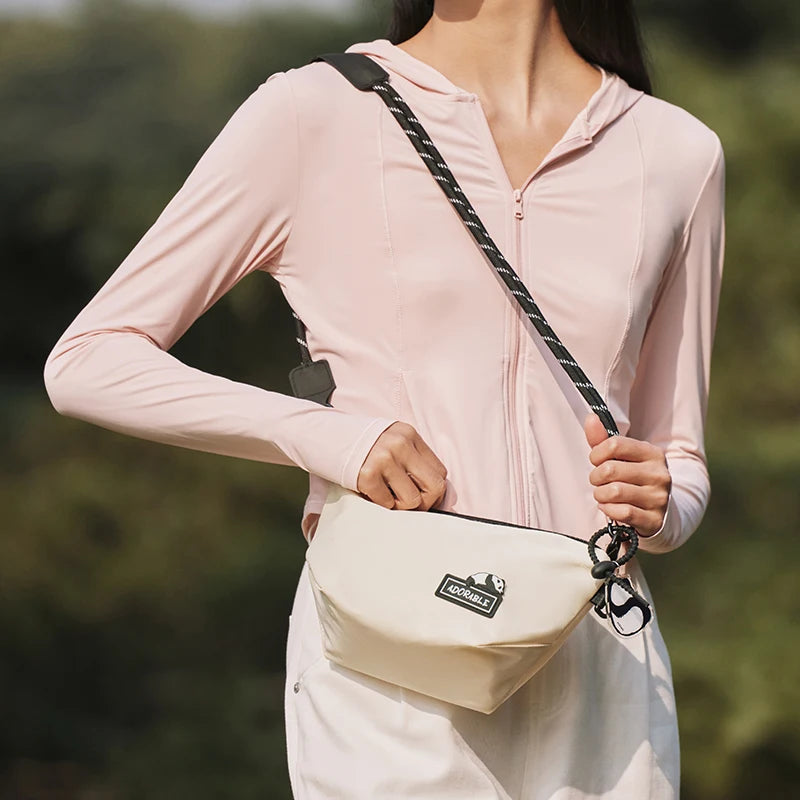 Semir Dumpling Bag Men Trendy and Cool Workwear Style Crossbody Bag 2024 New Version Outdoor Sports Couple's Backpack