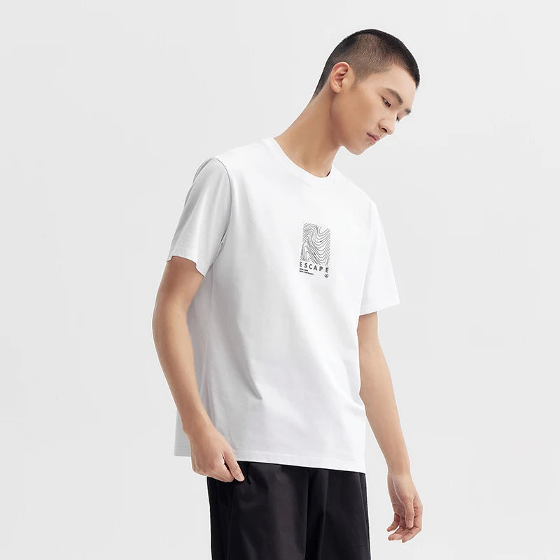 Semir Short Sleeve T-Shirt Men 2024 New Summer Version Outdoor Fashionable Printed Top Cool Feeling Antibacterial