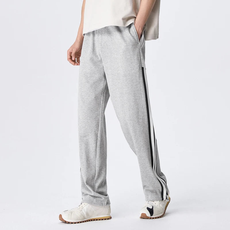Semir Casual Pants Men 2024 Summer New Fashion Daily Simple Sports Personality Comfortable Trend Knit Sweatpants