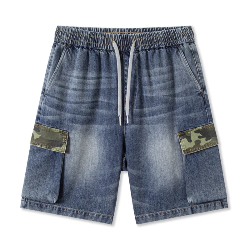 Semir Denim Jeans Men 2024 Summer New Vintage Soft Denim Shorts
