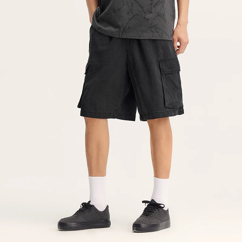 Semir Denim Jeans Men 2024 Summer New Vintage Soft Denim Shorts