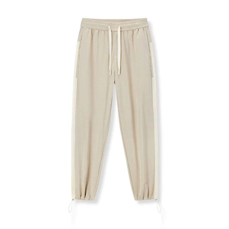 Semir Casual Pants Men 2024 Summer New Fashion Daily Simple Sports Personality Comfortable Trend Knit Sweatpants