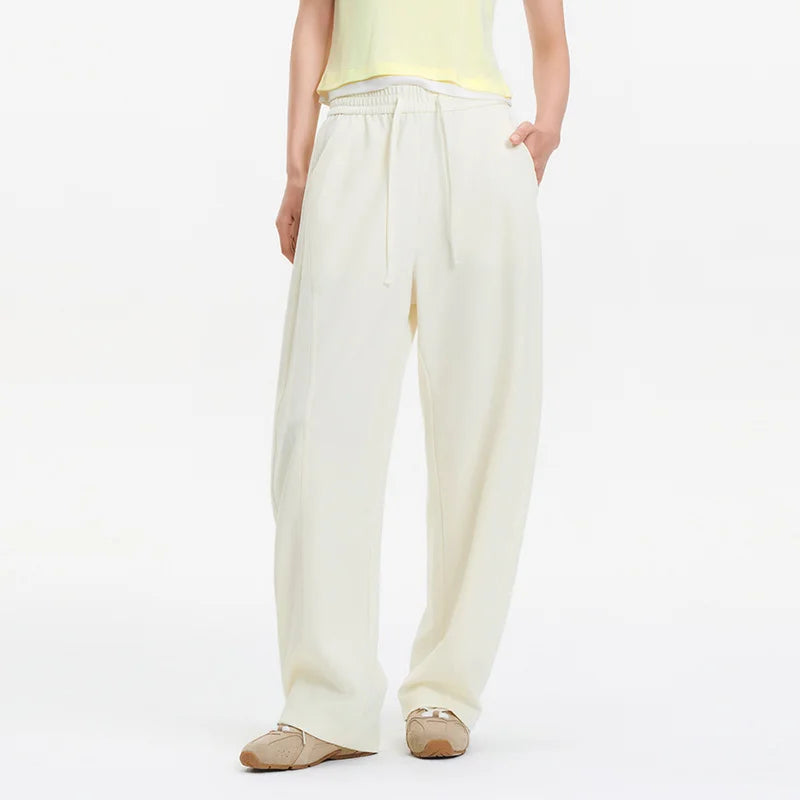 Semir Casual Pants Women Cool Feeling Banana Pants Tapered Pants 2025 New Summer Style