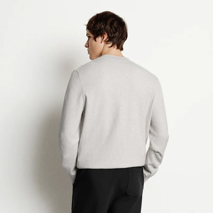 Semir Men Knitted Sweater Half-High Collar Cashmere