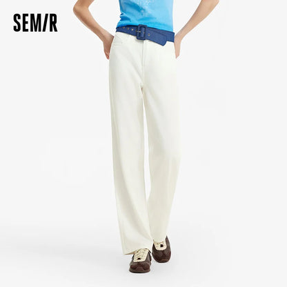 Semir Women Jeans Cooling Retro Wide Leg