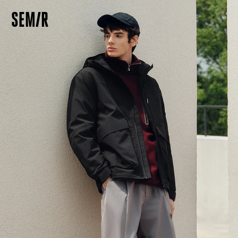 Semir Men Lightweight Hooded Jacket