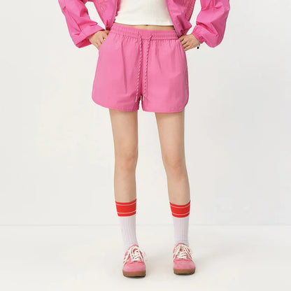 Semir Women Color Block Sports Shorts