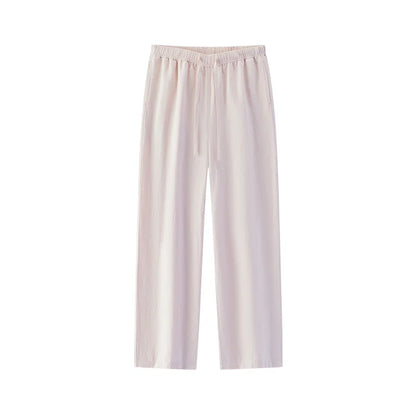 Semir Women Pants Linen Loose Wide Leg