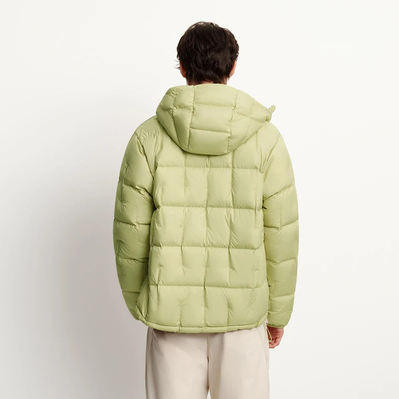 Semir Men Down Jacket Hooded Quilted Liner
