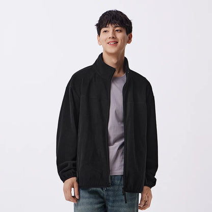 Semir Jacket Men Anti-Static Fur Coat New Autumn 2024 Warm Fleece Couple Style Collar Top