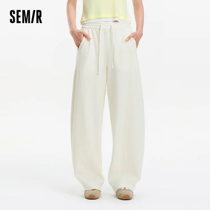 Semir Casual Pants Women Cool Feeling Banana Pants Tapered Pants 2025 New Summer Style