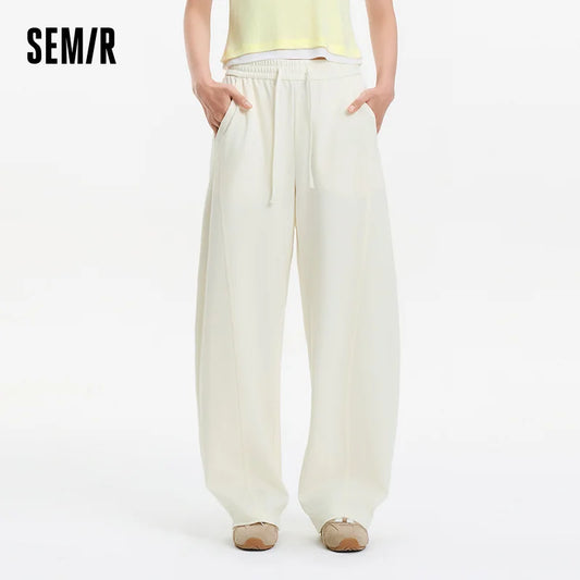 Semir Casual Pants Women Cool Feeling Banana Pants Tapered Pants 2025 New Summer Style