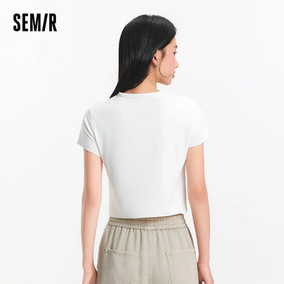 Semir Women Tshirt Moisture Wicking UV Protection Slim