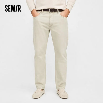 Semir Men Retro Loose Straight Jeans