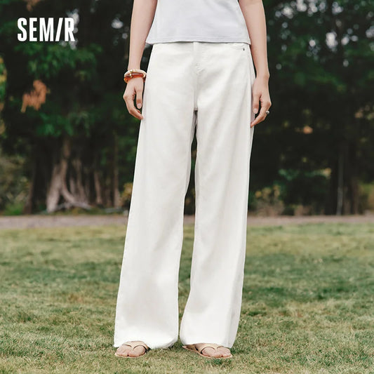 Semir Women Jeans Antibacterial Wide Leg