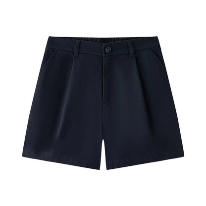 Semir Women Shorts Pleated Elastic Waist Loose