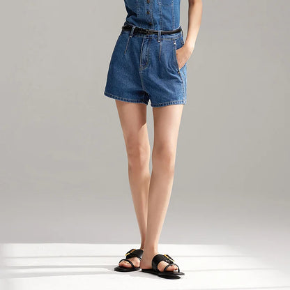 Semir Jeans Women Flattering For Petite Figures Leg-Lengthening Effect 2024 Summer New Arrival Cool Sensation Short Pants