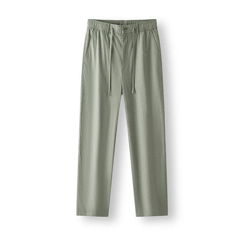 Semir Men Linen Cotton Loose Pants