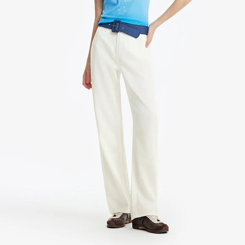 Semir Women Jeans Cooling Retro Wide Leg