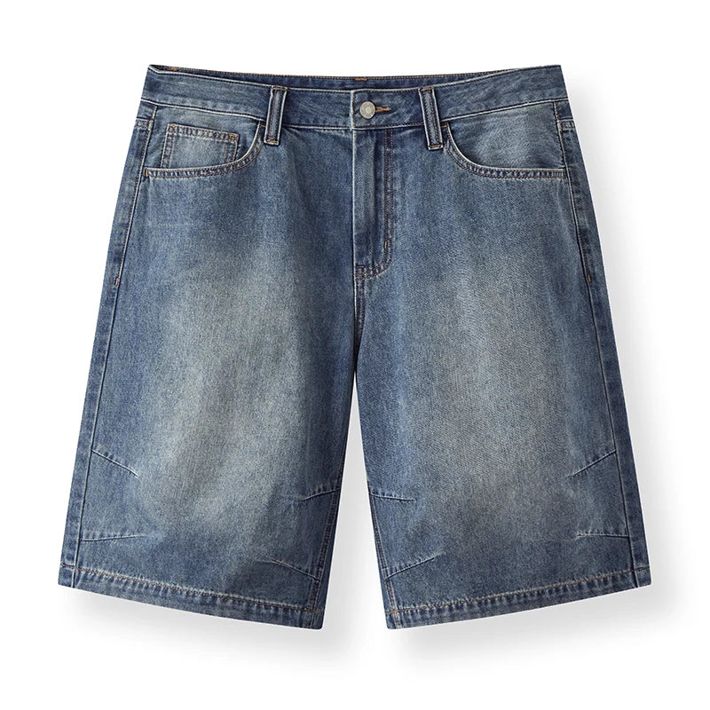 Semir Men Washed Denim Shorts