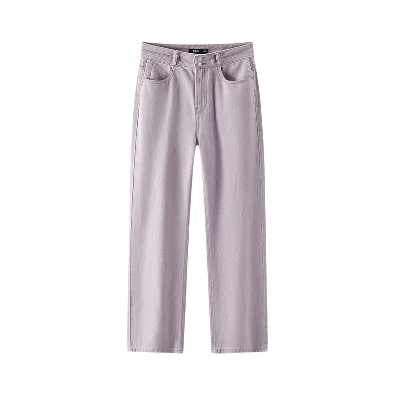 Semir Women Jeans Cooling Retro Wide Leg
