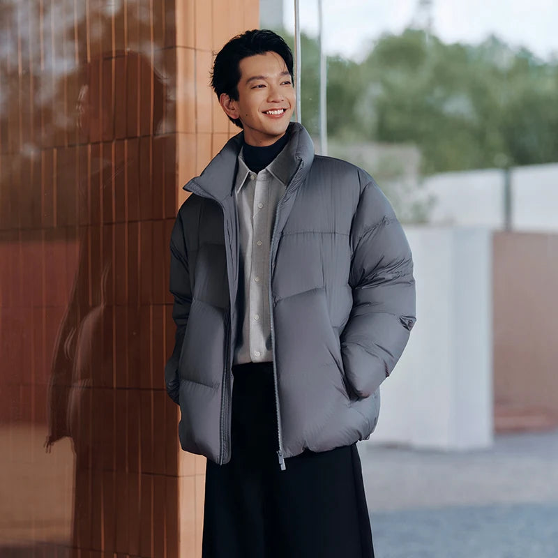 Semir Men Down Jacket Stand Collar Puffer
