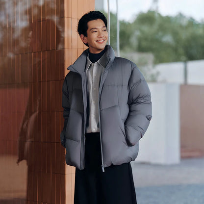 Semir Men Down Jacket Stand Collar Puffer