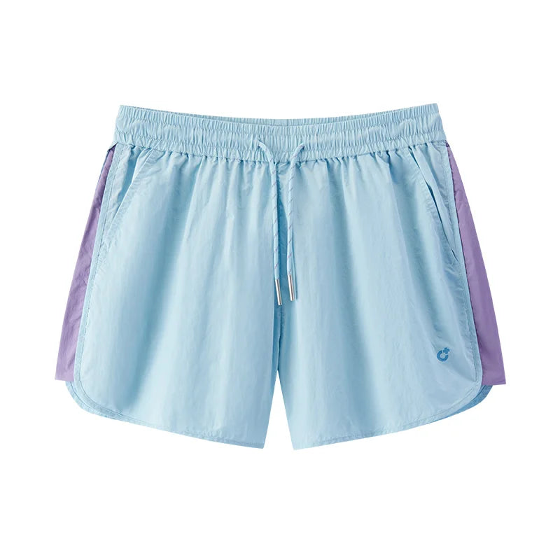 Semir Women Color Block Sports Shorts