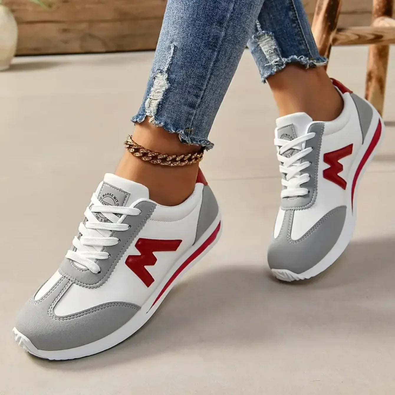 Women's Designer Breathable Casual Sneakers