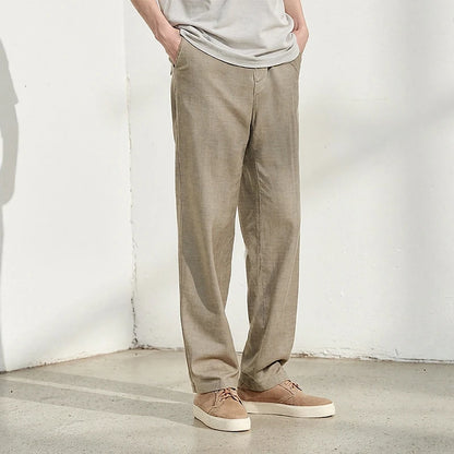 Semir Men Linen Cotton Loose Pants