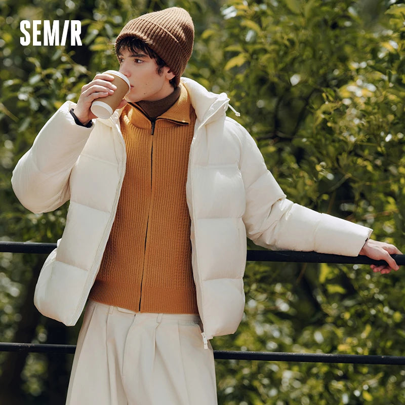 Semir Men Hooded Down Jacket