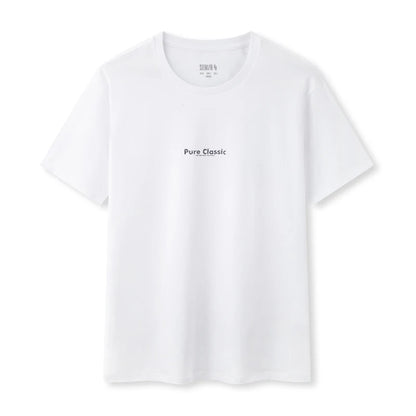Semir Short Sleeve T-Shirt Men 2024 Summer New Trend Letters Printed Tops Versatile Casual T Shirt