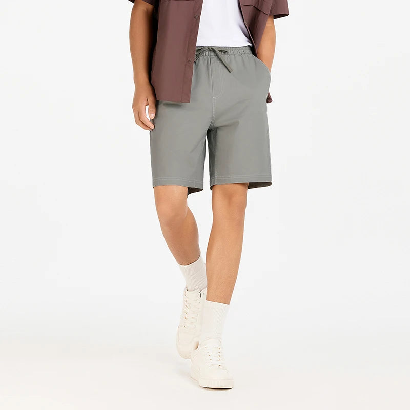 Semir Men Drawstring Brushed Shorts