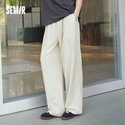 Semir Men Casual Wide Leg Pants