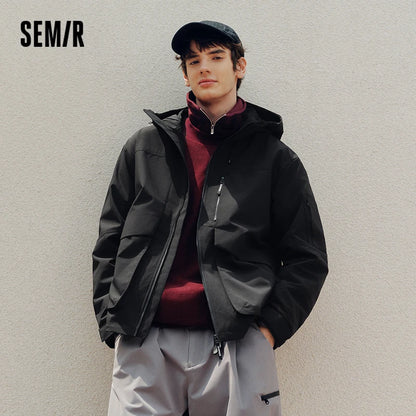 Semir Men Lightweight Hooded Jacket