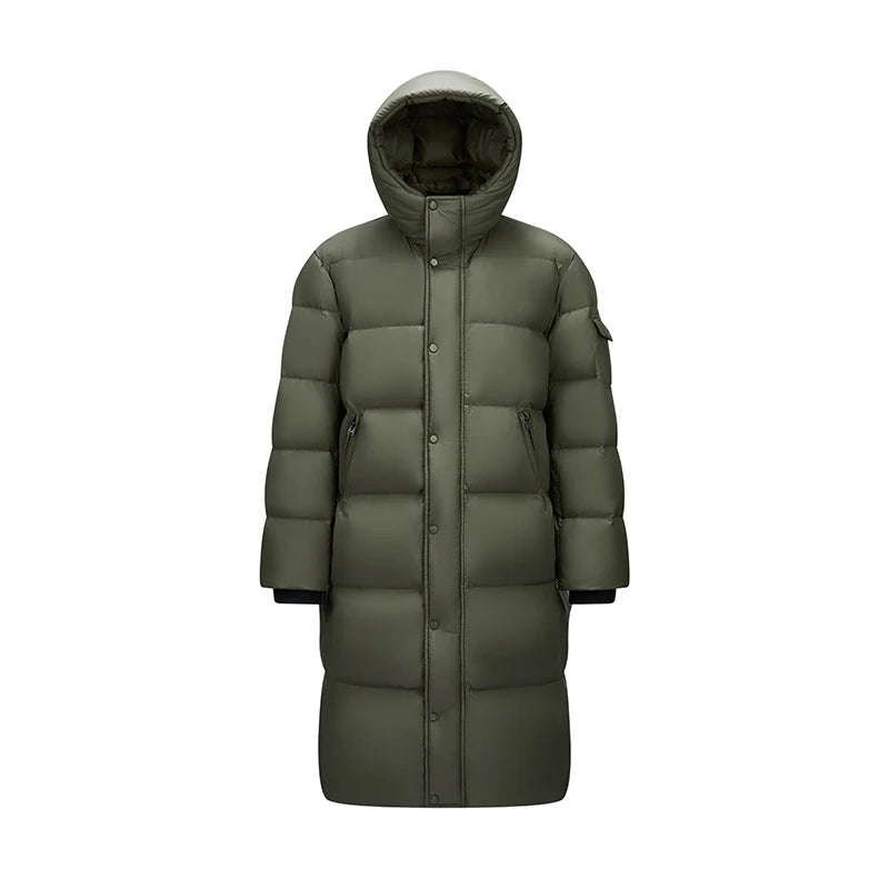 Semir Men Down Jacket Goose Down Long Hooded