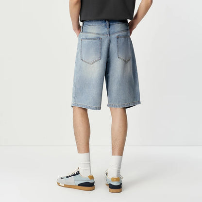 Semir Men Washed Denim Shorts