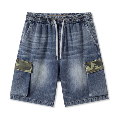Semir Denim Jeans Men 2024 Summer New Vintage Soft Denim Shorts